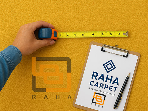 اندازه گیری موکت در محل